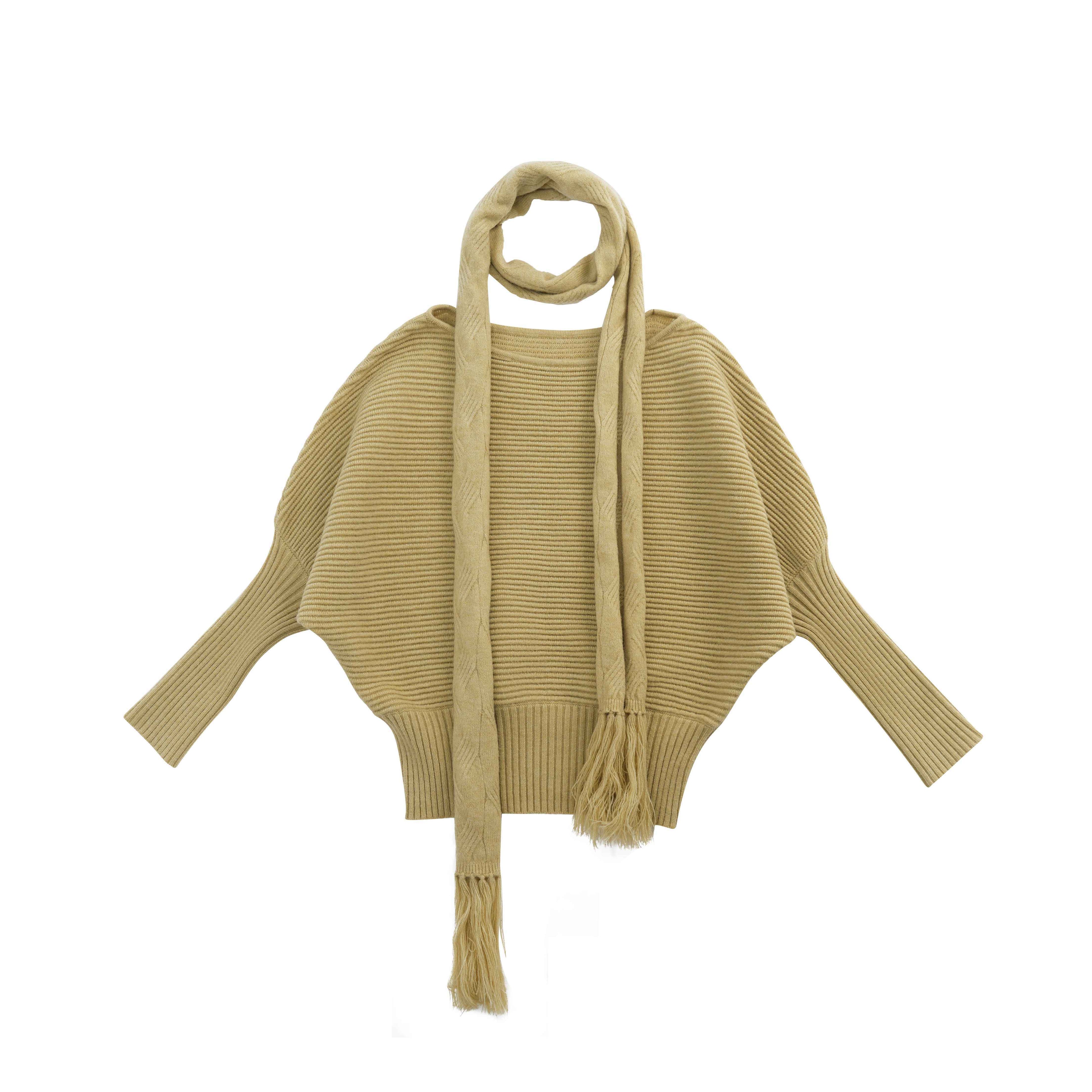 someonesometimes_Soft_Acrylic_Blend_Knitted_Oversized_Casual_Women_Willow_Green_Fashion_Scarves_MISSTT