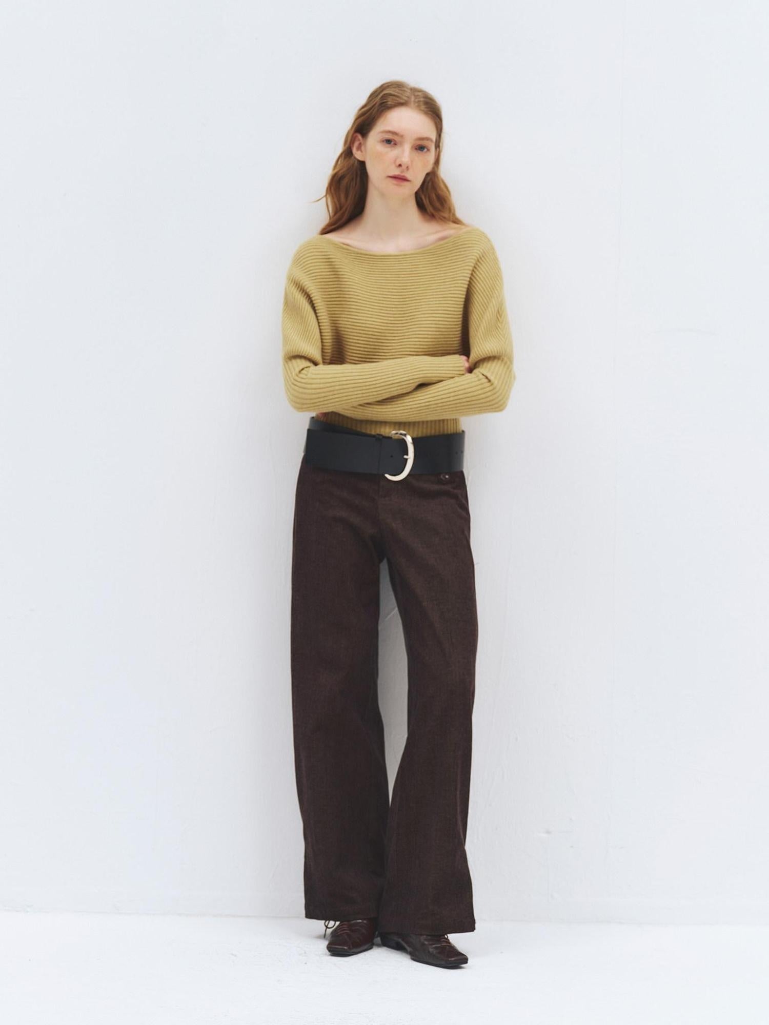 someonesometimes Soft Acrylic Blend Knitted Oversized Casual Women Willow Green Fashion Scarves