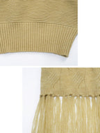someonesometimes Soft Acrylic Blend Knitted Oversized Casual Women Willow Green Fashion Scarves