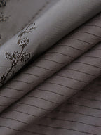 someonesometimes Soft Modal Lantern Natural Waist Button Fly Women Smoke Gray Wide Leg Pants