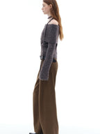 someonesometimes Soft Wool Blend Loose Sweet Princess Pullover Boat Neck Women Sweaters