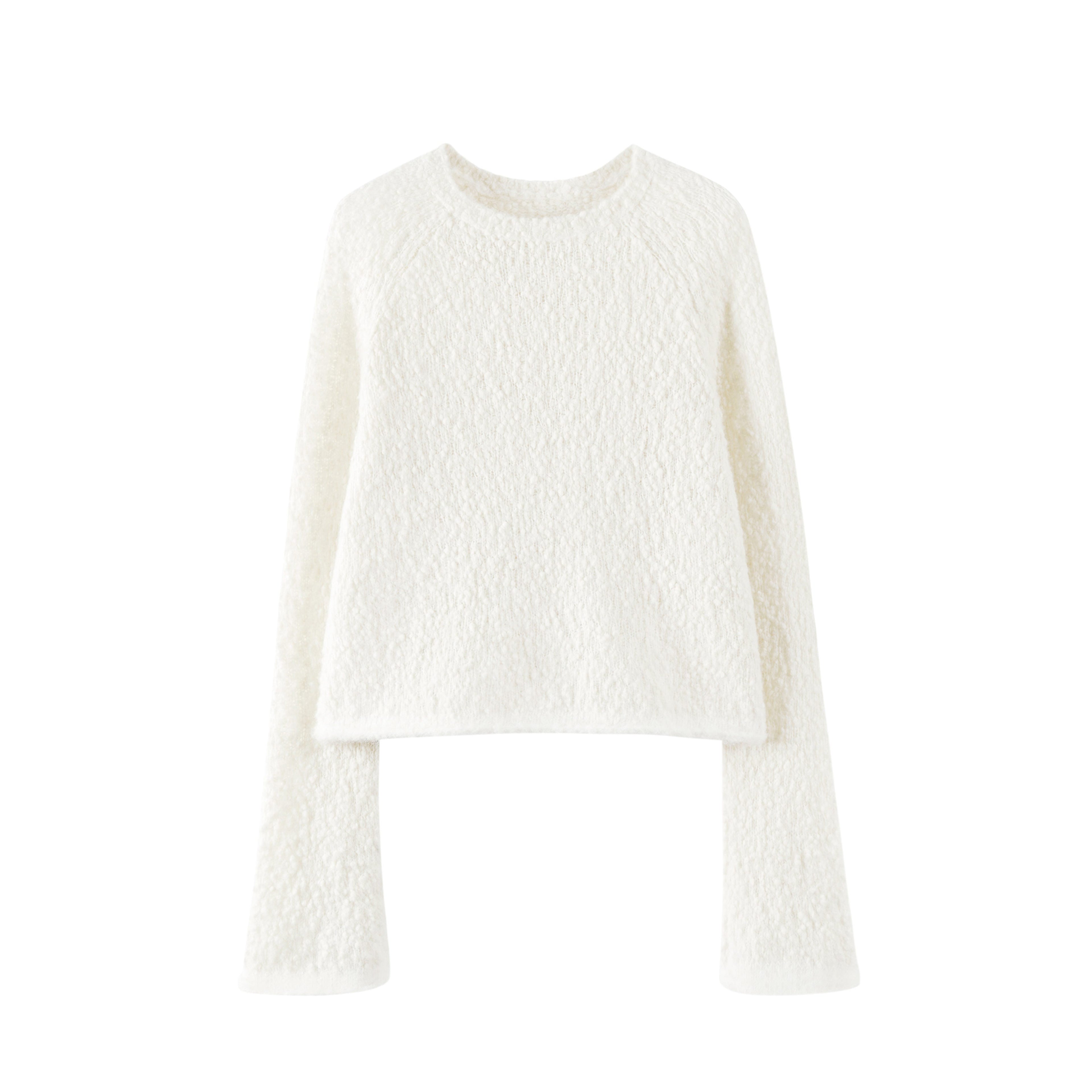 someonesometimes_Soft_Wool_Blend_Pearl_White_Bell_Sleeve_Loose_Fit_Office_Pullover_Sweater_MISSTT
