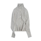 someonesometimes_Soft_Wool_Cotton_Blend_Slim_Fit_Side_Slit_Cropped_Button_Crewneck_Womens_Cardigans_MISSTT