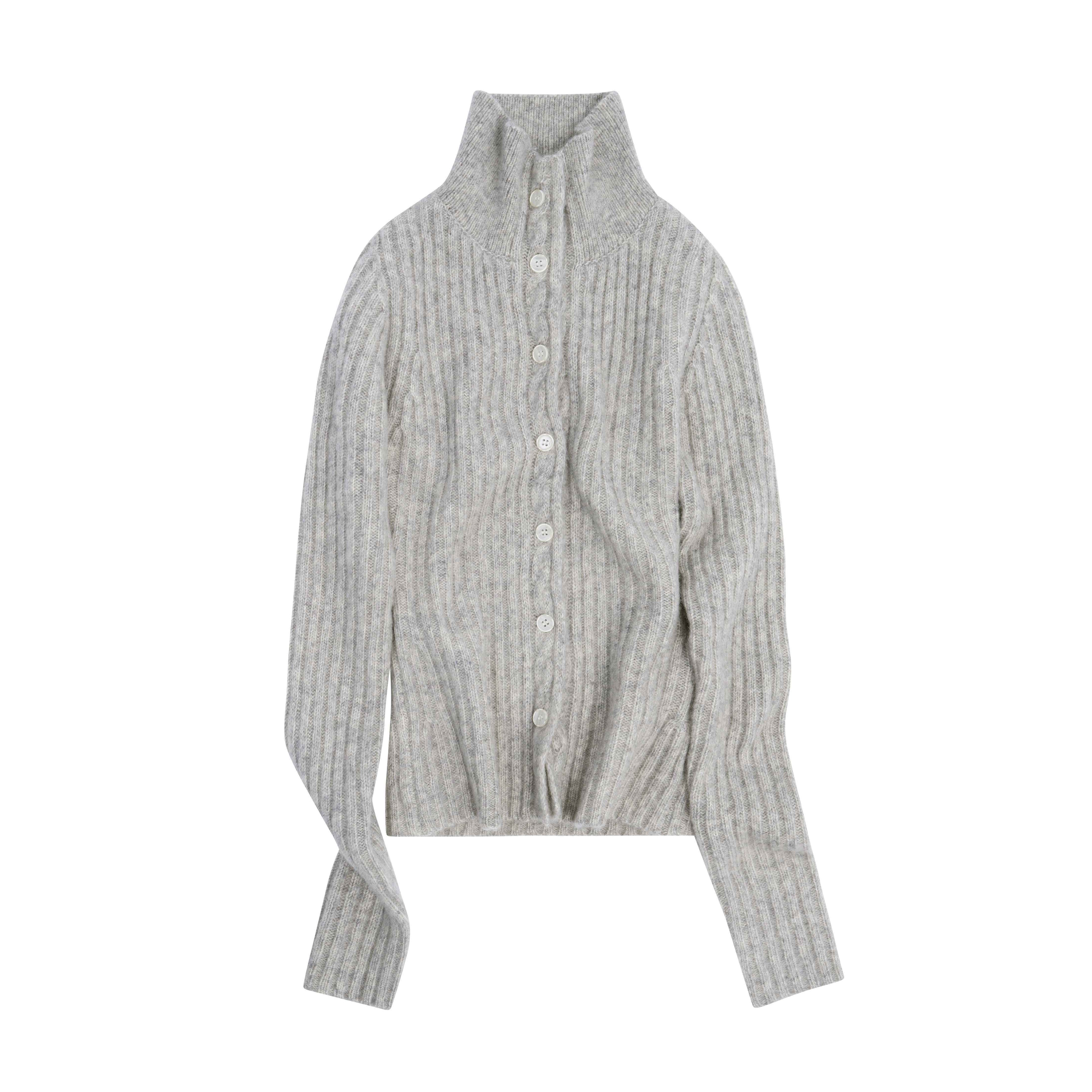 someonesometimes_Soft_Wool_Cotton_Blend_Slim_Fit_Side_Slit_Cropped_Button_Crewneck_Womens_Cardigans_MISSTT