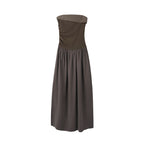 someonesometimes_Tencel_Modal_Splice_Slim_Off_Shoulder_Strapless_Casual_Taupe_Maxi_Dresses_MISSTT