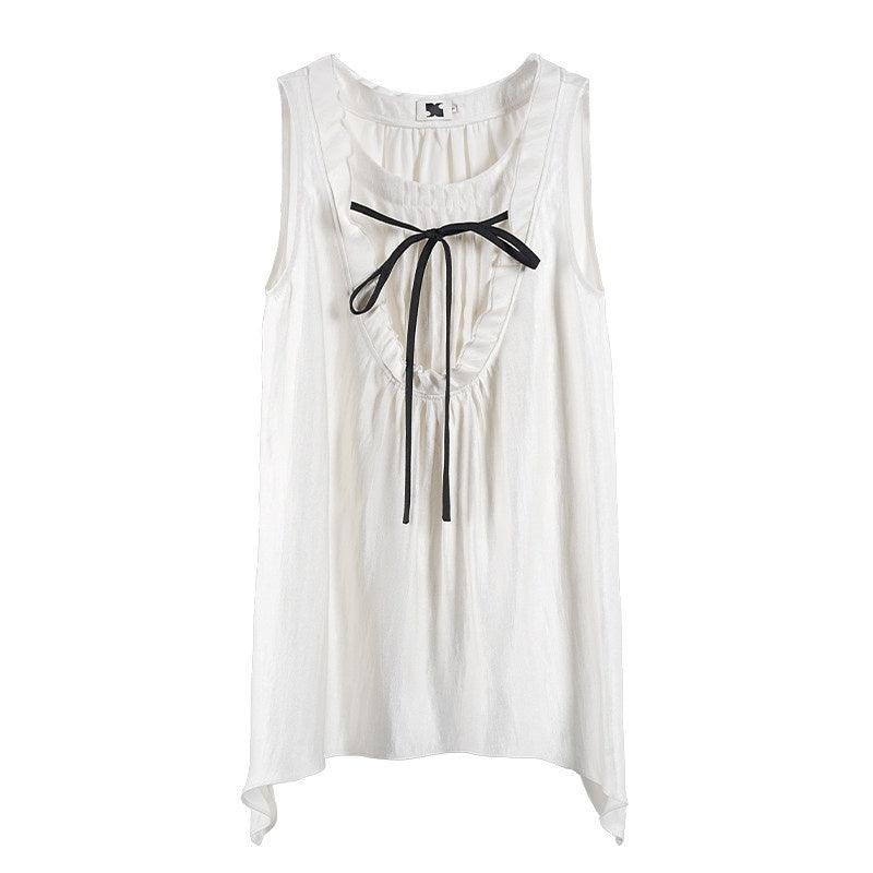 someonesometimes_Versatile_Ruffle_Trim_Slim_Fit_Viscose_Blend_Women_In_Cloud_Blue_Ivory_Camisole_MISSTT
