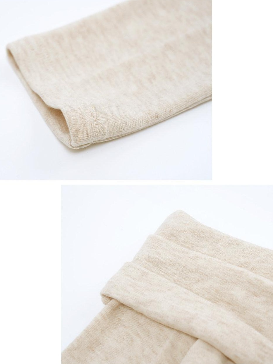 someonesometimes Wool Oatmeal Knit Polo Collar Slim Fit Women T Shirt Off Shoulder Crop Tops