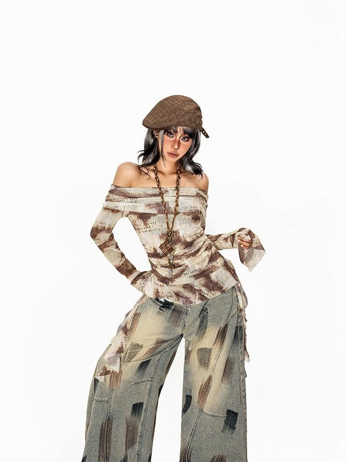 sugartiger Caramel Leopard Accent Vintage Plaid Flat Top Newsboy Street Women's Berets
