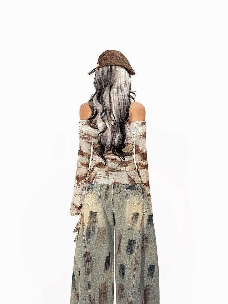 sugartiger Caramel Leopard Accent Vintage Plaid Flat Top Newsboy Street Women's Berets