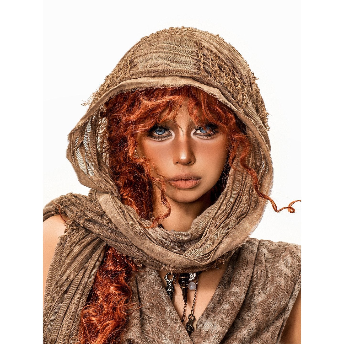 sugartiger_Caramel_Leopard_Distressed_Wasteland_Vintage_Women's_Silk_Scarves_&_Shawls_1037065079978_MISSTT