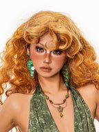 sugartiger Caramel Leopard Green Butterfly Bohemian Ethnic Collarbone Women's Pendants