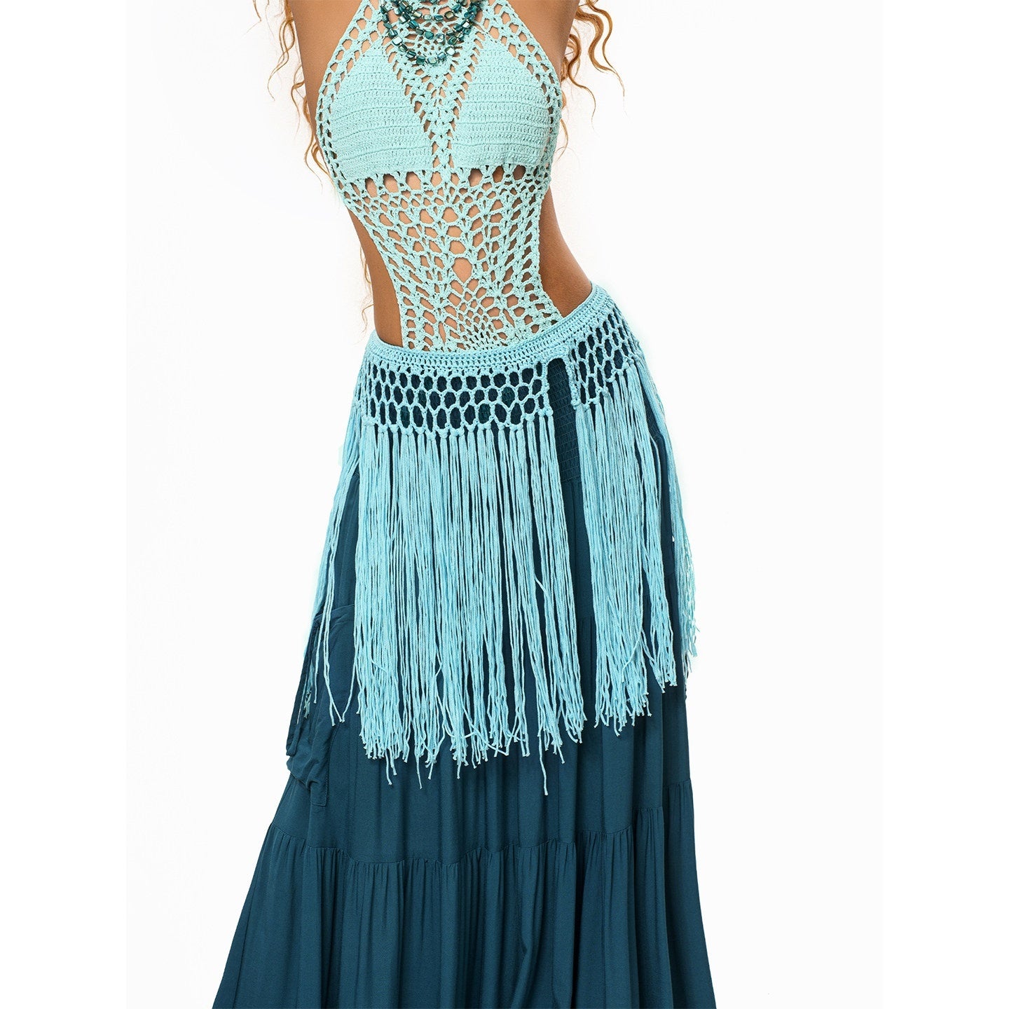 sugartiger_Caramel_Leopard_Hollow_Knit_Tassel_Woven_Hip_Scarf_Women's_Light_Blue_Belts_1047129278978_MISSTT
