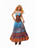 sugartiger Caramel Leopard Northwest Ethnic Handmade Crochet Woven Vintage Women's Belts