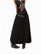 sugartiger Caramel Leopard Spliced Studded Western Punk Women's Wide Waist Cincher Belts