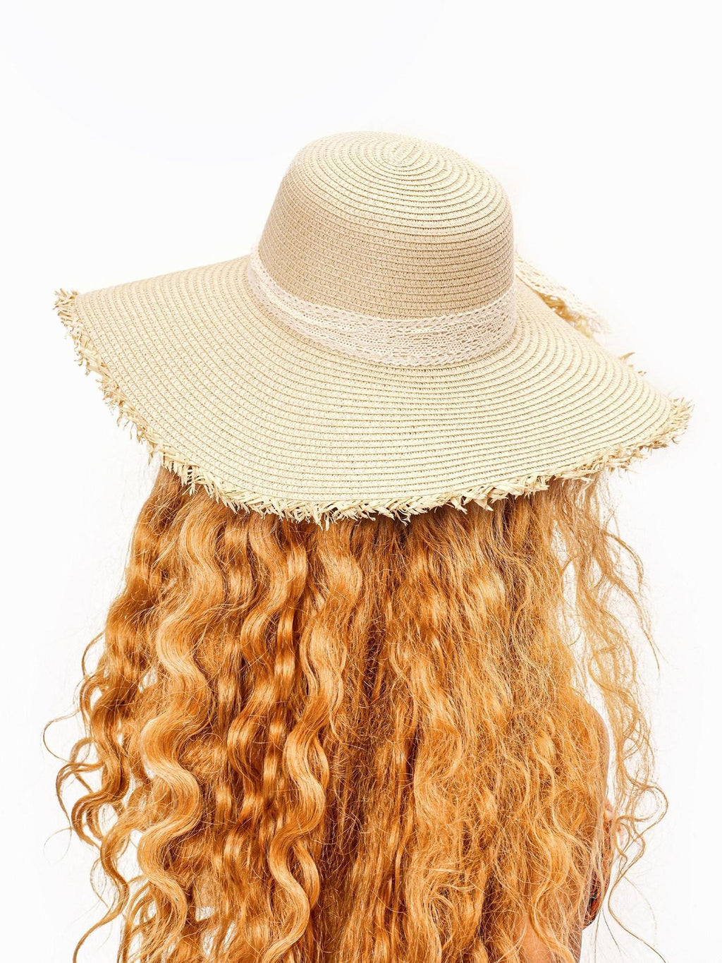 sugartiger Caramel Leopard Tassel Handwoven Wide Brim Women's Raffia Straw Sun Hats