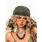 sugartiger_Caramel_Leopard_Vintage_Botanical_Triangular_Headscarf_Women's_Lace_Fedoras_1048392287264_MISSTT