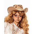 sugartiger_Caramel_Leopard_Wide_Brim_Upturned_Vintage_Western_Women's_Cowboy_Hats_1035349514606_MISSTT