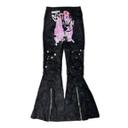 triSEGG_Butterfly_Print_Distressed_Slim_Fit_Women's_Denim_Flare_Jeans_960893708952_MISSTT