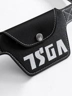 triSEGG Embossed Small Pocket Composite Pu Leather Women's Belts