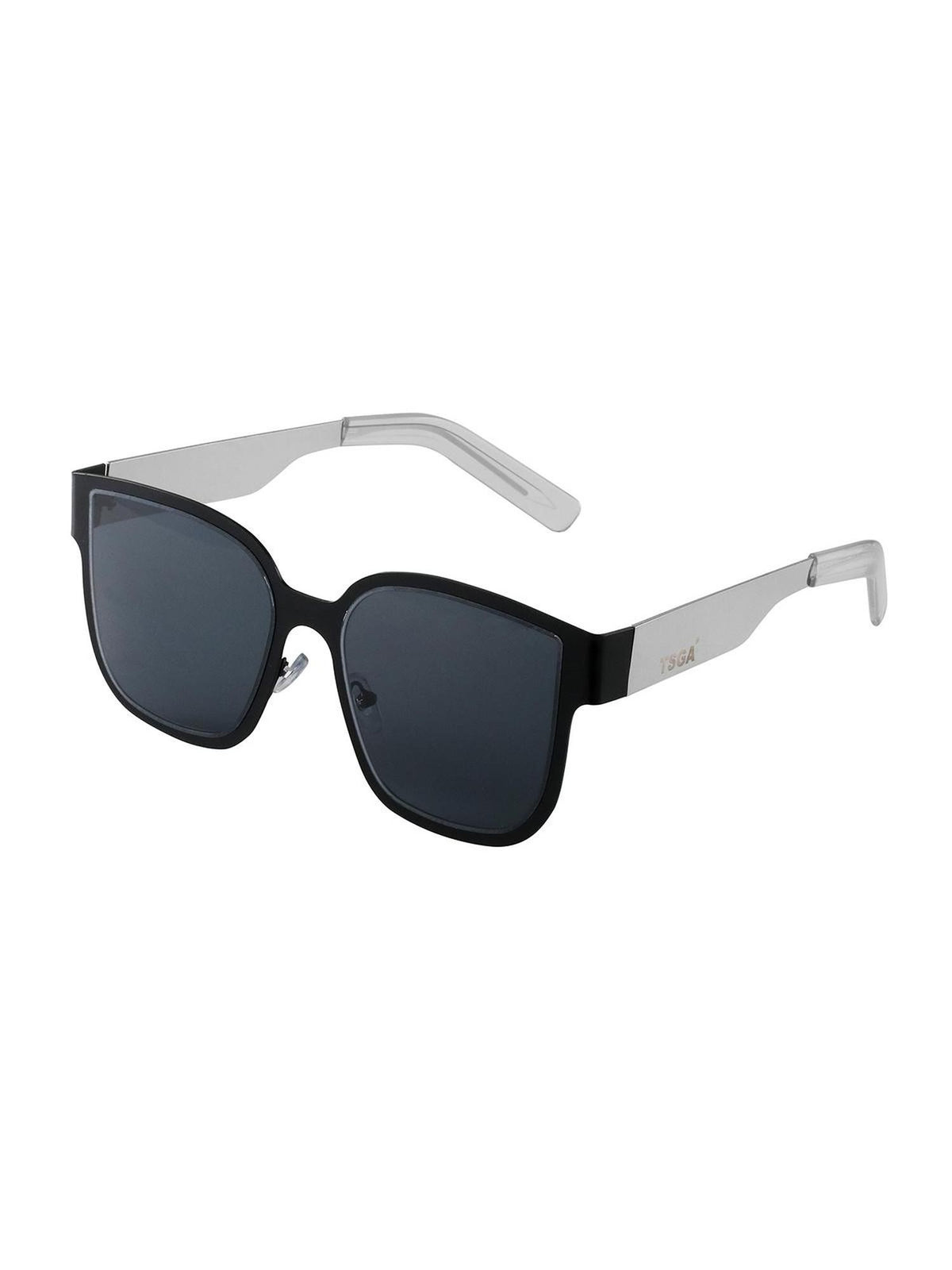 triSEGG Futuristic Metal Square Resin Women's Sunglasses