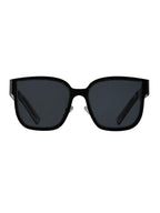 triSEGG Futuristic Metal Square Resin Women's Sunglasses