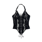 wsw_Embroidered_Lace_Up_Halter_Faux_Leather_Open_Back_Women's_Camisoles_1071783874537_MISSTT