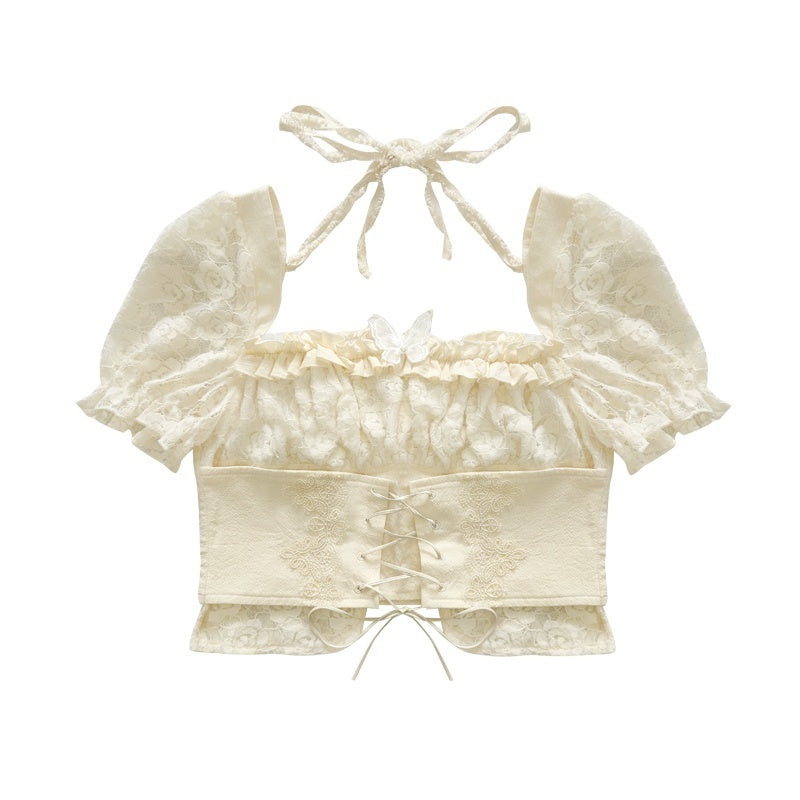 wsw_Lace_Puff_Sleeve_Lace_Up_Square_Neck_Cotton_Women's_Crop_Tops_780524888472_MISSTT